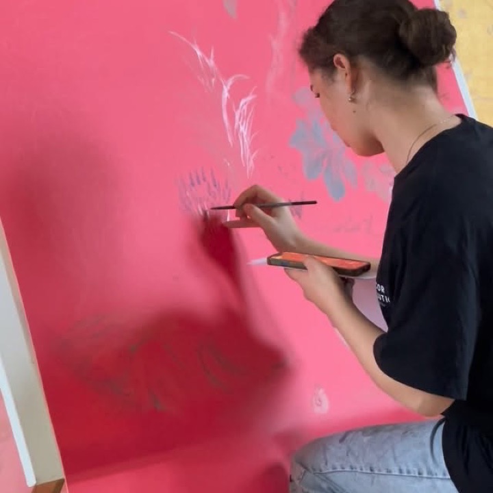 Реалізація колекції «Українське село» для @tahho_artwalls